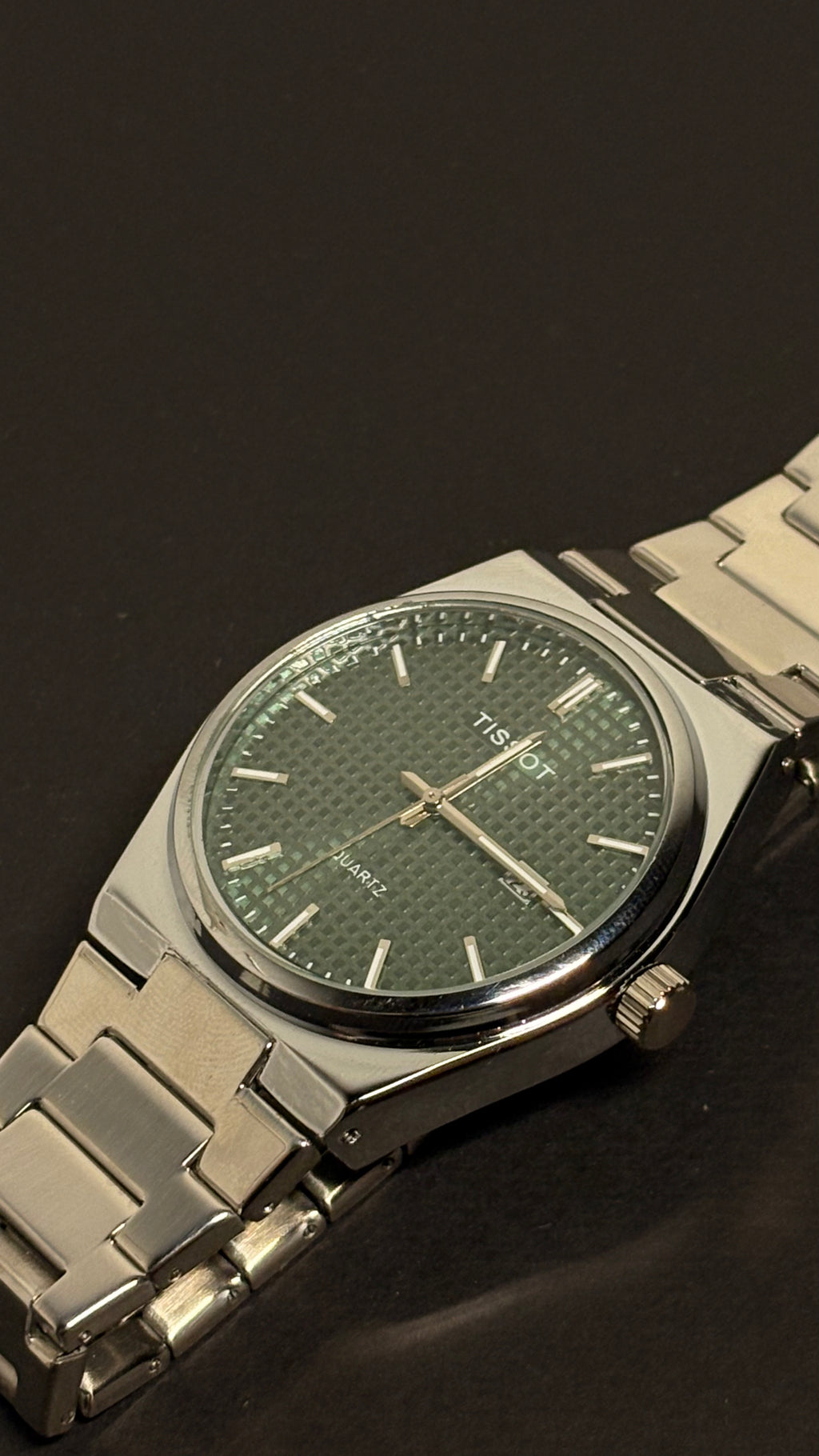 Tissot Prx Quartz - cadran vert