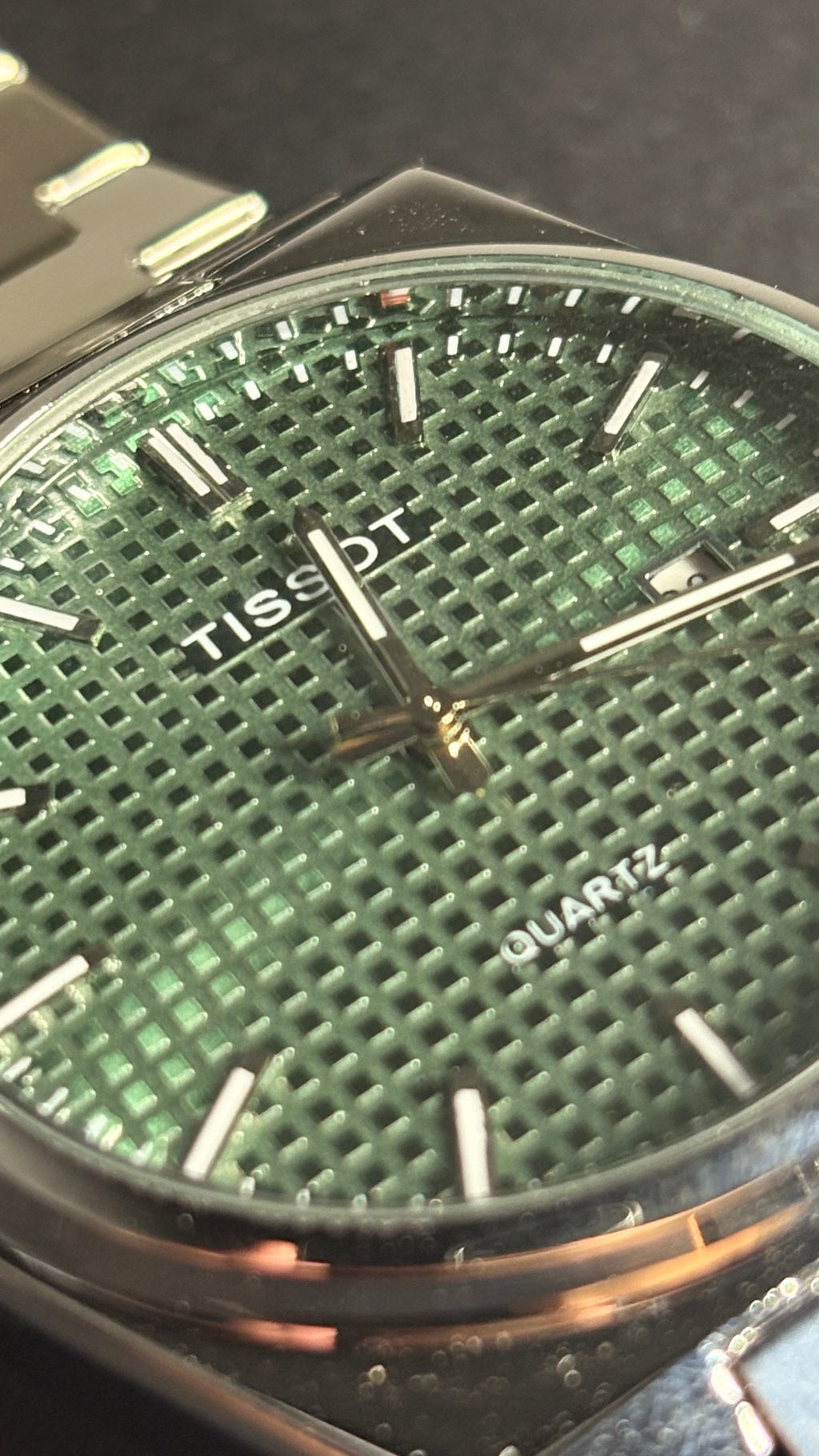 Tissot Prx Quartz - cadran vert