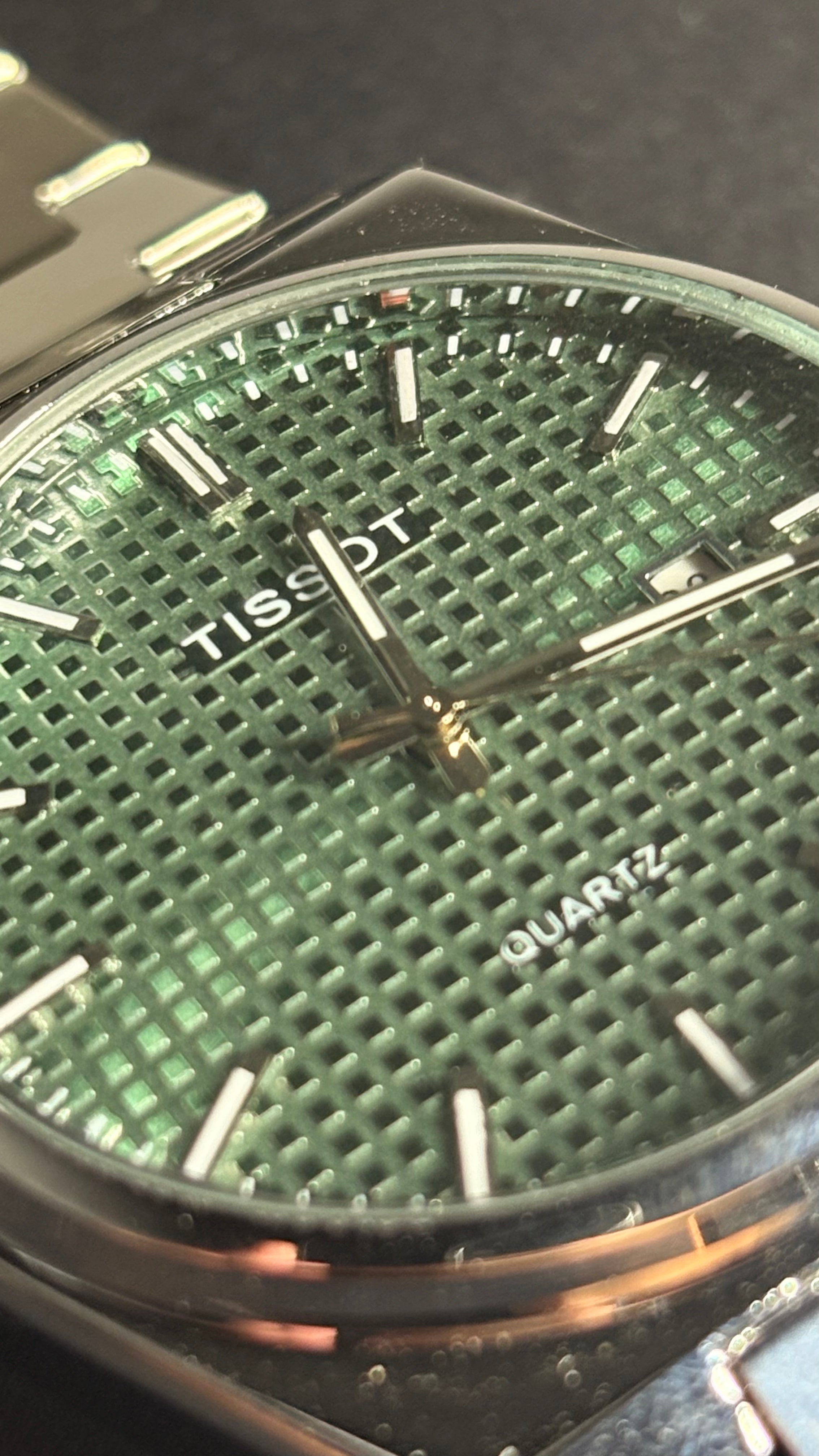 Tissot Prx Quartz - cadran vert